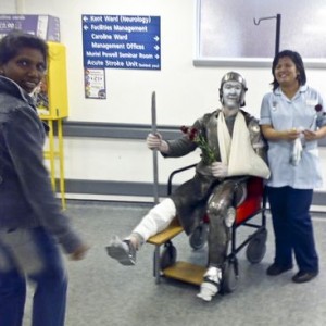 St. George at A&E, St. George's Hospital, St. George's Day